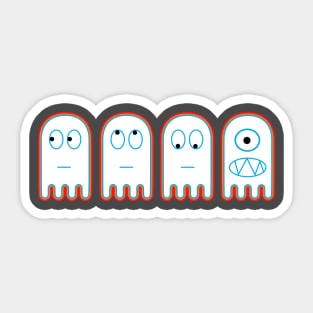 4Ghosts Sticker